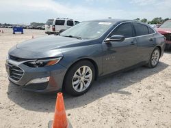 Salvage cars for sale at Houston, TX auction: 2019 Chevrolet Malibu LT