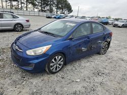 Salvage cars for sale at Loganville, GA auction: 2017 Hyundai Accent SE