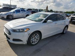 Salvage cars for sale from Copart Grand Prairie, TX: 2016 Ford Fusion SE