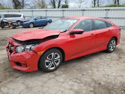 Salvage cars for sale from Copart West Mifflin, PA: 2016 Honda Civic LX