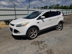 Salvage cars for sale from Copart Lumberton, NC: 2013 Ford Escape Titanium
