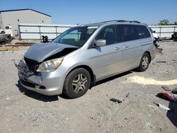 Salvage cars for sale at Earlington, KY auction: 2007 Honda Odyssey EXL
