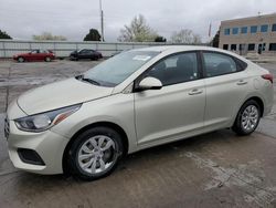 Hyundai Accent SE salvage cars for sale: 2018 Hyundai Accent SE