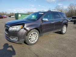Salvage cars for sale from Copart Ellwood City, PA: 2015 GMC Acadia SLT-1