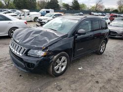 Jeep salvage cars for sale: 2014 Jeep Compass Sport