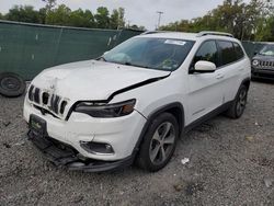 Vehiculos salvage en venta de Copart Riverview, FL: 2019 Jeep Cherokee Limited