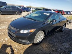 Salvage cars for sale at Magna, UT auction: 2012 Honda Civic LX