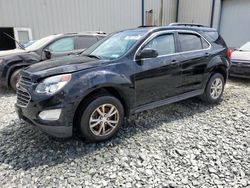 Salvage cars for sale at Waldorf, MD auction: 2016 Chevrolet Equinox LT