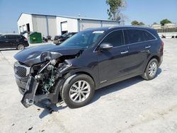 Vehiculos salvage en venta de Copart Tulsa, OK: 2018 KIA Sorento LX
