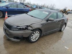 Vehiculos salvage en venta de Copart Pekin, IL: 2014 KIA Optima EX