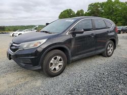 Salvage cars for sale at Concord, NC auction: 2016 Honda CR-V LX