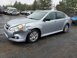 Salvage cars for sale from Copart Denver, CO: 2012 Subaru Legacy 2.5I
