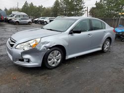 Subaru Legacy salvage cars for sale: 2012 Subaru Legacy 2.5I