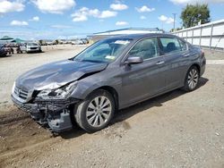 Salvage cars for sale from Copart San Diego, CA: 2015 Honda Accord EXL