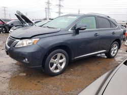 Salvage cars for sale at Elgin, IL auction: 2011 Lexus RX 350