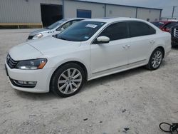 Salvage cars for sale at Haslet, TX auction: 2013 Volkswagen Passat SEL