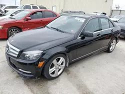 Salvage cars for sale from Copart Haslet, TX: 2011 Mercedes-Benz C 300 4matic