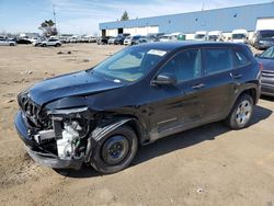 Salvage cars for sale at Woodhaven, MI auction: 2015 Jeep Cherokee Sport