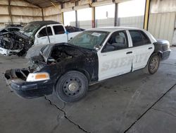 Salvage cars for sale at Phoenix, AZ auction: 2010 Ford Crown Victoria Police Interceptor