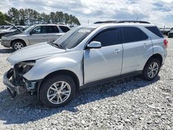 Salvage cars for sale at Loganville, GA auction: 2017 Chevrolet Equinox LT