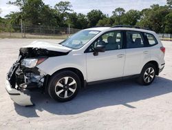 Salvage cars for sale from Copart Fort Pierce, FL: 2017 Subaru Forester 2.5I