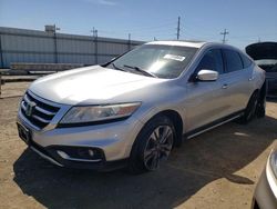 Salvage cars for sale at Dyer, IN auction: 2013 Honda Crosstour EX