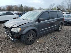 Salvage cars for sale from Copart Chalfont, PA: 2016 Chrysler Town & Country Touring