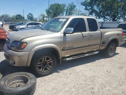Salvage trucks for sale at Riverview, FL auction: 2003 Toyota Tundra Access Cab SR5