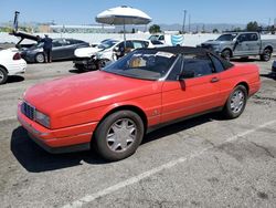 Cadillac Allante salvage cars for sale: 1990 Cadillac Allante