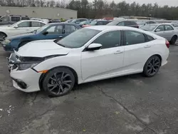Salvage cars for sale from Copart Exeter, RI: 2020 Honda Civic Sport