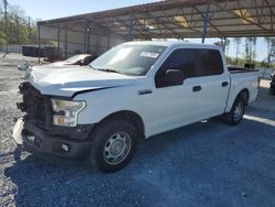 Salvage cars for sale from Copart Cartersville, GA: 2015 Ford F150 Supercrew