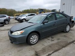 Salvage cars for sale at Windsor, NJ auction: 2003 Toyota Camry LE