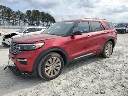 Salvage cars for sale at Loganville, GA auction: 2020 Ford Explorer Limited