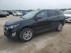 Salvage cars for sale at San Antonio, TX auction: 2020 Chevrolet Equinox LS