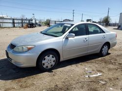 Toyota Camry salvage cars for sale: 2004 Toyota Camry LE