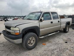 Salvage trucks for sale at Houston, TX auction: 2001 Chevrolet Silverado K2500 Heavy Duty