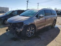 Salvage cars for sale at Chicago Heights, IL auction: 2017 Chrysler Pacifica Limited