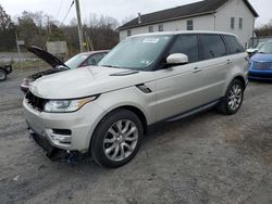 Land Rover Range Rover salvage cars for sale: 2015 Land Rover Range Rover Sport HSE