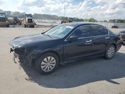 Salvage cars for sale at Dunn, NC auction: 2009 Honda Accord LX