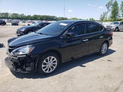 Salvage cars for sale at auction: 2018 Nissan Sentra S