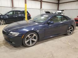 BMW 6 Series salvage cars for sale: 2008 BMW 650 I