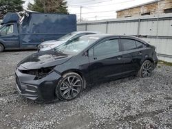 Salvage cars for sale from Copart Albany, NY: 2020 Toyota Corolla SE