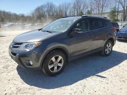 Salvage cars for sale at North Billerica, MA auction: 2015 Toyota Rav4 XLE