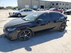 Salvage cars for sale at Wilmer, TX auction: 2021 Honda Civic Sport