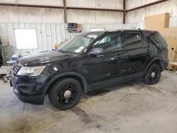 Ford Explorer salvage cars for sale: 2017 Ford Explorer Police Interceptor