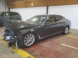 BMW salvage cars for sale: 2017 BMW 740 XI