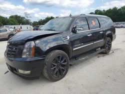 Cadillac Escalade salvage cars for sale: 2007 Cadillac Escalade ESV