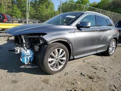 Salvage cars for sale from Copart Waldorf, MD: 2019 Infiniti QX50 Essential