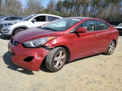 Hyundai salvage cars for sale: 2012 Hyundai Elantra GLS