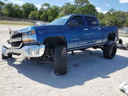 Salvage cars for sale from Copart Fort Pierce, FL: 2017 Chevrolet Silverado C1500 LT